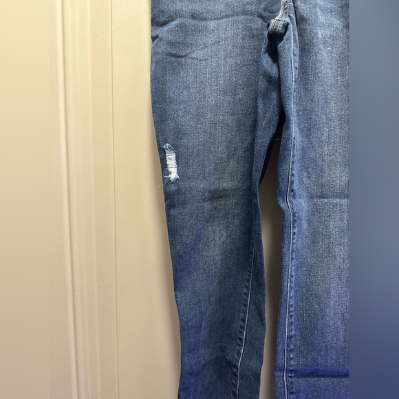 Spanx Women’s Distressed Denim Skinny Jean Leggings Small - Picture 11 of 14